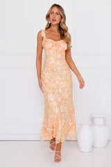 Chasing Sunsets Maxi Dress Orange
