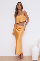 Luxe Dream Maxi Skirt Mango