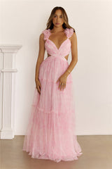 Endless Riviera Maxi Dress Pink
