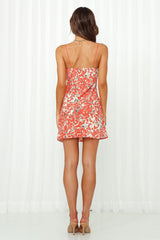 Slide Around Dress Red