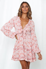 Not Much To Say Dress Pink