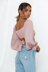Perfect Cabrioles Crop Top Mauve
