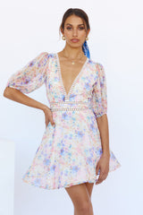 Althaia Dress Blue