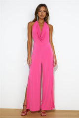 Party Now Jumpsuit Pink