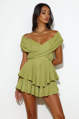 Chiming In Romper Apple