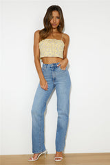ABRAND A '94 High Straight Karla Jeans Vintage Blue
