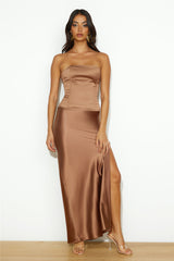 LIONESS Aniston Corset Russet