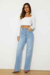Polar Bear Crop Top Cream