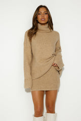 SNDYS Winnie Mini Skirt Beige