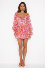 Girly Fun Mini Dress Pink
