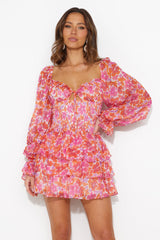 Girly Fun Mini Dress Pink