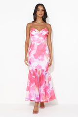 Gorgeous Event Maxi Dress Pink