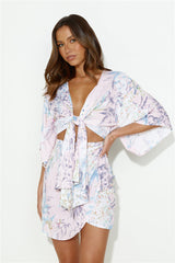 Koi Love Mini Dress Pink