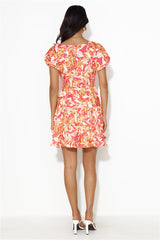 Relaxed Time Mini Dress Pink