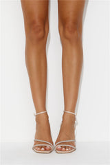 BILLINI Reyes Heels Nude Diamante