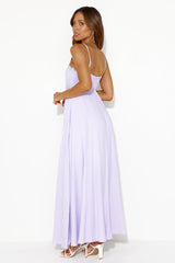 Vacations To The Islands Maxi Dress Lilac