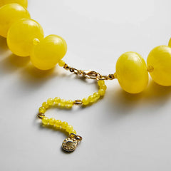Joan Semi-Precious Necklace - Citrine