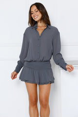 Girls Girls Girls Mini Dress Dark Olive