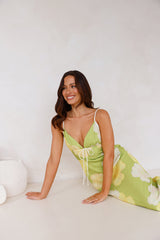 Soaking Up Maxi Dress Green