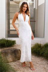 Voice My Style Maxi Dress White