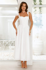 Magical Dream Maxi Dress White