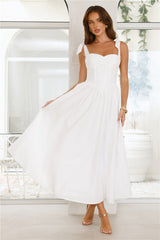 Magical Dream Maxi Dress White