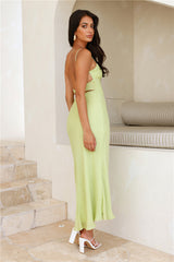 Peas In A Pod Maxi Dress Lime