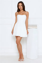 Secret Edit Mini Dress White