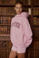 Embroidered Oversized Hoodie in Bloom