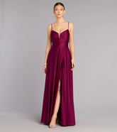 Chantel Low Back A-Line Formal Dress