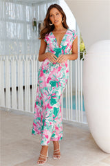 For The Season Maxi Dress Green