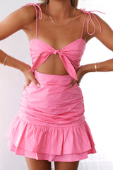 No More Tears Dress Pink