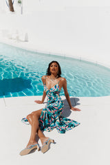 Aloha Honey Maxi Dress Blue
