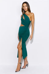 Dream Mind Midi Dress Teal