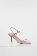 The Date Night Heels Nude Nubuck