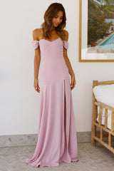 DEAR EMILIA Blushing Cinderella Maxi Dress Lilac