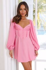 Love To Laugh Mini Dress Pink