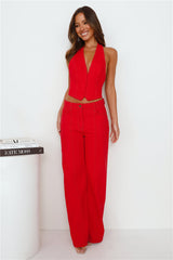 Je Suis Halter Crimson