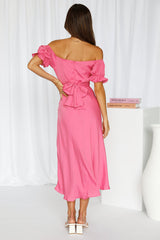 Sky Child Maxi Dress Hot Pink