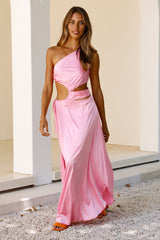 Hot Divinity Maxi Dress Pink