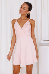 Whistle Babe Dress Light Pink