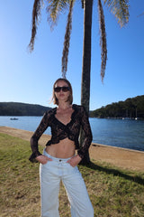 Long Nights Long Sleeve Top Onyx