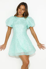 Cutest Event Mini Dress Sage