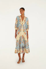 Butter Yellow Boho Beauty Maxi Dress