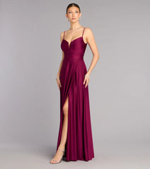 Chantel Low Back A-Line Formal Dress