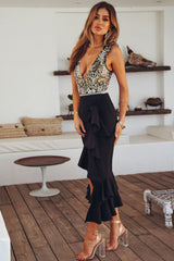 Picture This Midi Skirt Black