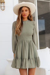 Old Tale Dress Olive