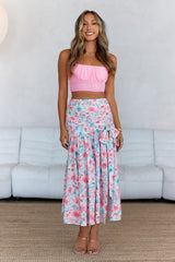 Just My Type Crop Top Pink