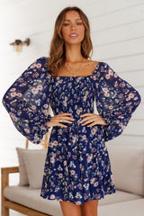 Electric Lover Dress Navy