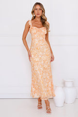 Chasing Sunsets Maxi Dress Orange
